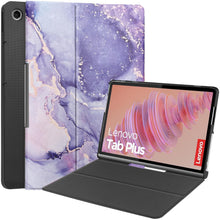 Load image into Gallery viewer, ProElite Cover for Lenovo Tab Plus 11.5 inch Case cover, Smart PU Leather Flip Case cover for Lenovo Tab Plus 11.5 inch, Marble Purple