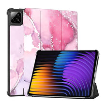 Load image into Gallery viewer, ProElite Cover for Xiaomi Mi Pad 7/7 Pro 11.2 inch Cover Case, Trifold Flip Case for Xiaomi Mi Pad 7/7 Pro 11.2 inch, Support Auto Sleep Wake, Marble Pink