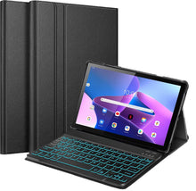 Load image into Gallery viewer, ProElite Keyboard case for Motorola Moto Tab G62 10.6 inch Magnetic Detachable Wireless Bluetooth Keyboard Built-in 7-Colors Backlit, Black