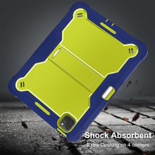 Load image into Gallery viewer, ProElite Rugged Shockproof Heavy Duty Back Case Cover for Apple iPad Pro 11 inch 2024/2025 M4/M5 5th/6th Gen with Apple Pencil Holder, Navy Green