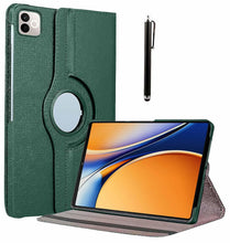 Load image into Gallery viewer, ProElite Cover for Realme Pad 3 11.6 inch 2026 Case Cover, 360 Rotatable Smart Flip Case Cover for Realme Pad 3 11.6 inch 2026 Tablet with Stylus Pen, Dark Green