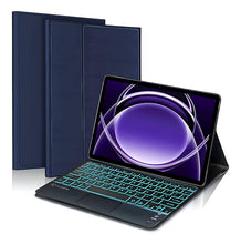 Load image into Gallery viewer, ProElite TouchPad Keyboard case for Realme Pad 2 Lite 10.95 inch Magnetic Detachable Wireless Bluetooth TouchPad Keyboard Realme Pad 2 Lite 10.95 inch Built-in 7-Colors Backlit, Dark Blue
