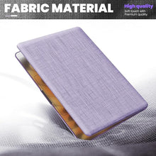 Load image into Gallery viewer, ProElite Case for MacBook Air 15 Case 2023 2024 2025 Release M4 M3 A3114 M2 A2941 with Touch ID, Fabric Material Hard Shell with Slim TPU Bumper and Fold Kickstand, Purple