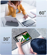 Load image into Gallery viewer, ProElite Cover Case for Apple iPad Mini 6/Mini 7 8.3 inch Case, Smart Flip Case Cover for Apple iPad Mini 6/Mini 7 8.3 inch Translucent Back, Lavender with Stylus Pen