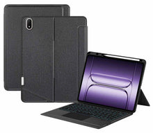 Load image into Gallery viewer, ProElite Wireless Bluetooth TouchPad Keyboard Case for OnePlus Pad 3 13.2 inch 2025, Magnetic Wireless Bluetooth TouchPad Keyboard with Pen Holder (Built-in 7-Colors Backlit), Black