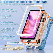 Load image into Gallery viewer, ProElite Cover for Lenovo Tab 10.1 inch 2025 Cover Case, Rugged 3 Layer Armor case Cover for Lenovo Tab 10.1 inch 2025 with Hand Grip & Rotating Kickstand with Shoulder Strap, Rainbow Blue
