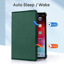 Load image into Gallery viewer, ProElite Case Cover for Redmi Pad SE 11 inch Cover, 360 Rotatable Smart Flip Case Cover for Redmi Pad SE 11 inch Tablet with Stylus Pen, Dark Green