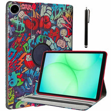 Load image into Gallery viewer, ProElite Cover for Galaxy Tab A11 8.7 inch /A9 8.7" Case Cover, 360 Rotatable Smart Flip Case Cover for Galaxy Tab A9/A11 8.7 inch Tablet with Stylus Pen, Hippy