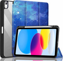 Load image into Gallery viewer, ProElite Case Cover for Apple iPad (A16) 11th/10th Generation (2025/2022), Transparent case Cover with Pencil Holder for iPad 11th/10th Gen 2025/2022, Stars