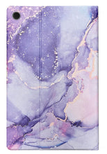Load image into Gallery viewer, ProElite Book Cover Case for Samsung Galaxy Tab A11 Plus 11 inch 2025, Smart flip case Book Cover for Samsung Galaxy Tab A11 Plus 11 inch 2025, Marble Purple
