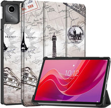 Load image into Gallery viewer, ProElite Cover for Lenovo M11 11 inch Case Cover, Trifold Flip Case Cover for Lenovo Tab M11 11 inch, Eiffel
