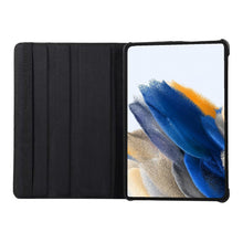 Load image into Gallery viewer, ProElite 360 Rotatable Smart Flip Case Cover for Samsung Galaxy Tab A8 10.5 inch (SM-X200/ SM-X205/ SM-X207) with Stylus Pen, Black