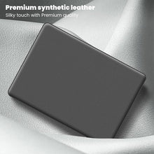 Load image into Gallery viewer, ProElite Case for MacBook Air 15 Case 2023 2024 2025 Release M4 M3 A3114 M2 A2941 with Touch ID, Slim Leather case with Foldable Stand, Grey