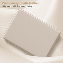 Load image into Gallery viewer, ProElite Case for MacBook Pro 13 inch M2 2024, 2023, 2022-2016 A2338 M1 A2251 A2289 A2159 A1989 A1708 A1706, Slim Leather Case with Foldable stand, Gold