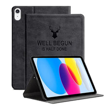 Load image into Gallery viewer, ProElite Cover for Apple iPad (A16) 11th/10th Gen (2025/2022) Case Cover, Smart Deer Flip case Cover for Apple iPad 11th/10th Gen 2025/2022, Black