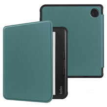 Load image into Gallery viewer, ProElite Cover Case for Kobo Libra 7 inch Cover Case, Smart Flip Case Cover for Kobo Libra 7 inch Support Auto Sleep Wake, Dark Green