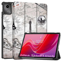 Load image into Gallery viewer, ProElite Cover for Lenovo idea Tab 11 inch 2025 Cover Case, Sleek Smart Flip Case cover for Lenovo idea Tab 11 inch 2025 Tablet {Support Auto Sleep Wake}, Eiffel