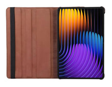 Load image into Gallery viewer, ProElite Cover for Xiaomi Mi Pad 7/7 Pro 11.2 inch Case, 360 Rotatable Flip Case for Xiaomi Mi Pad 7/7 Pro 11.2 inch, Support Auto Sleep Wake, Brown