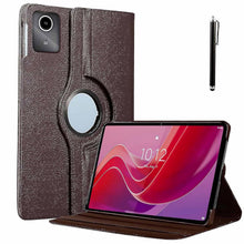 Load image into Gallery viewer, ProElite Cover for Lenovo Tab M11 11 inch Case Cover, 360 Rotatable Smart Flip Case Cover for Lenovo Tab M11 11 inch Tablet with Stylus Pen, Brown