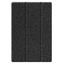 Load image into Gallery viewer, ProElite Cover for Samsung Galaxy Tab S9 FE+/S9 Plus/S10+ 12.4" Case, PU Smart Flip case Cover for Samsung Galaxy Tab S9 FE Plus/S9 Plus/S10 Plus 12.4 inch, Black