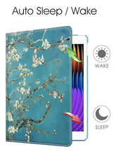 Load image into Gallery viewer, ProElite Cover for Xiaomi Mi Pad 8/8 Pro/Mi Pad 7/7 Pro 11.2 inch Case, 360 Rotatable Flip Case (Support Auto Sleep Wake), Flowers