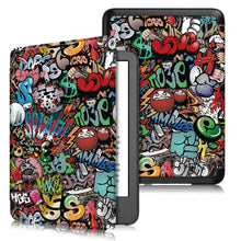 Load image into Gallery viewer, ProElite Slim Smart Flip case Cover for Amazon Kindle 6" 300 ppi 11th Gen/12th Gen 2022/2024, Hippy