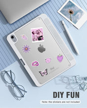 Load image into Gallery viewer, ProElite Case Cover for Apple iPad (A16) 11th/10th Generation (2025/2022), Transparent case Cover with Pencil Holder for iPad 11th/10th Gen 2025/2022, Grey