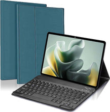 Load image into Gallery viewer, ProElite Keyboard Case Cover for Motorola Pad 70 12.1 inch 2026, Magnetic Detachable Wireless Bluetooth Keyboard Case Moto Pad 70 12.1 inch 2026, Dark Green