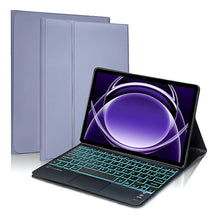 Load image into Gallery viewer, ProElite TouchPad Keyboard case for Realme Pad 2 Lite 10.95 inch Magnetic Detachable Wireless Bluetooth TouchPad Keyboard Realme Pad 2 Lite 10.95 inch Built-in 7-Colors Backlit, Lavender