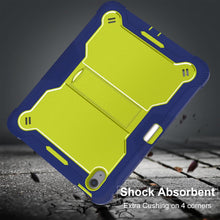 Load image into Gallery viewer, ProElite Cover for Apple iPad Air 11 inch M3/M2 2025/2024 & Air 10.9 5th/4th Gen, Rugged Shockproof Heavy Duty Back Case Cover for iPad Air 11 inch M3/M2 2025/2024 with Apple Pencil Holder, Navy Green