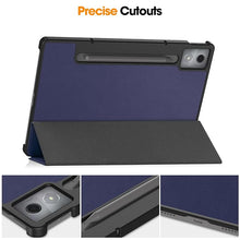 Load image into Gallery viewer, ProElite Cover for Lenovo Idea Tab Pro 12.7 inch 2025 Cover Case, Sleek Smart Flip Case cover for Lenovo Idea Tab Pro 12.7 inch 2025 Support Auto Sleep Wake, Dark Blue