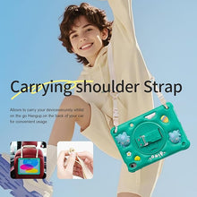 Load image into Gallery viewer, ProElite Cover for Apple iPad (A16) 11th/10th Generation (2025/2022) Case Cover, Tough Bubble Kids case Cover for Apple iPad 11th/10th Gen 2025/2022 with Rotating Kickstand & Shoulder Strap, Green