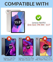 Load image into Gallery viewer, ProElite Cover for Lenovo Tab P11 2nd Gen 11.5 inch Case Cover, Smart Trifold Flip Case Cover for Lenovo Tab P11 2nd Gen 11.5 inch Green