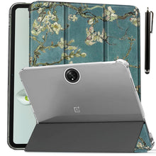 Load image into Gallery viewer, ProElite Cover for OnePlus Pad Go 11.35 inch Case Cover, Transparent Flip Case Cover for OnePlus Pad Go 11.35 inch 2023 with Stylus, Support Auto Sleep Wake, Flowers