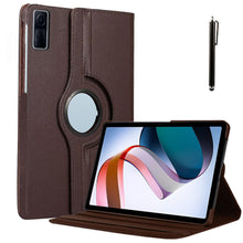 Load image into Gallery viewer, ProElite Cover for Redmi Pad 10.6 inch Case Cover, 360 Rotatable Smart Flip Case Cover for Redmi Pad 10.6 inch Tablet with Stylus Pen, Brown