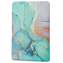 Load image into Gallery viewer, ProElite Cover for Samsung Galaxy Tab A11 8.7 inch/A9 8.7 inch Case Cover, Smart Flip Case Cover for Samsung Galaxy Tab A9 8.7 inch Translucent Back with Stylus Pen, Marble Green