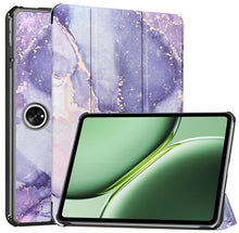 Load image into Gallery viewer, ProElite cover for OnePlus Pad 2 12.1 inch Cover, Trifold Flip Case Cover for OnePlus Pad 2 12.1 inch Support Auto Sleep Wake, Marble Purple