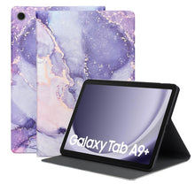 Load image into Gallery viewer, ProElite Book Cover Case for Galaxy Tab A9 Plus 11 inch Cover, Smart flip case Book Cover for Samsung Galaxy Tab A9+ 11 inch, Purple Lilac