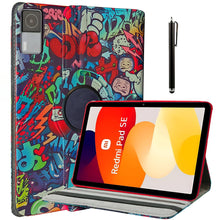 Load image into Gallery viewer, ProElite Case Cover for Redmi Pad SE 11 inch Cover, 360 Rotatable Smart Flip Case cover for Redmi Pad SE 11 inch tablet with Stylus Pen, Hippy