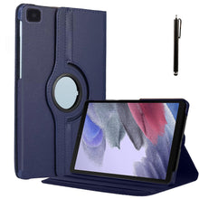 Load image into Gallery viewer, ProElite Cover for Galaxy A7 Lite Cover Case, 360 Rotatable Smart Flip Case Cover for Samsung Galaxy Tab A7 Lite 8.7" SM-T220/T225 Tablet with Stylus Pen, Dark Blue