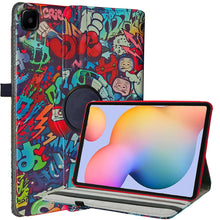 Load image into Gallery viewer, ProElite Cover for Samsung Galaxy Tab S6 Lite 10.4 inch Cover Case, 360 Rotatable Smart Flip Case Cover for Samsung Galaxy Tab S6 Lite 10.4 Inch 2024 SM-P610/P615 Tablet, Hippy