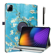 Load image into Gallery viewer, ProElite Cover for Xiaomi Mi Pad 7/7 Pro 11.2 inch Case, 360 Rotatable Flip Case for Xiaomi Mi Pad 7/7 Pro 11.2 inch, Support Auto Sleep Wake, Flowers