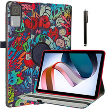 Load image into Gallery viewer, ProElite Cover for Redmi Pad 10.6 inch Case Cover, 360 Rotatable Smart Flip Case Cover for Redmi Pad 10.6 inch Tablet with Stylus Pen, Hippy