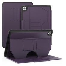 Load image into Gallery viewer, ProElite case for Samsung Galaxy Tab A9 8.7 inch Smart Magnetic Shockproof Protective Case with 5 Stable Stands for Galaxy Tab A9 8.7 inch, Dark Purple