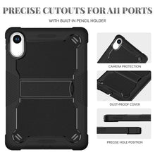 Load image into Gallery viewer, ProElite Cover for Xiaomi Redmi Pad 2 11 inch Case, Rugged Shockproof Heavy Duty Back Case Cover for Xiaomi Redmi Pad 2 11 inch, Black