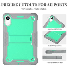 Load image into Gallery viewer, ProElite Cover for Xiaomi Redmi Pad 2 11 inch Case, Rugged Shockproof Heavy Duty Back Case Cover for Xiaomi Redmi Pad 2 11 inch, Mint Grey