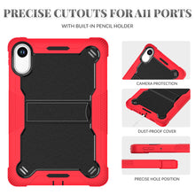 Load image into Gallery viewer, ProElite Cover for Xiaomi Redmi Pad 2 11 inch Case, Rugged Shockproof Heavy Duty Back Case Cover for Xiaomi Redmi Pad 2 11 inch, Red