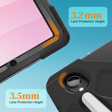 Load image into Gallery viewer, ProElite Cover for Samsung Galaxy Tab S11 11 inch Cover Case, Rugged 3 Layer Armor case Cover for Samsung Galaxy Tab S11 11 inch with Hand Grip & Rotating Kickstand with Shoulder Strap, Black