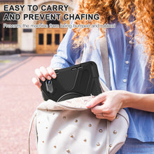 Load image into Gallery viewer, ProElite Cover for Lenovo Tab M11/K11 11 inch Cover Case, Rugged 3 Layer Armor case Cover for Lenovo Tab M11/K11 11 inch with Hand Grip & Rotating Kickstand with Shoulder Strap, Black