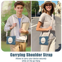 Load image into Gallery viewer, ProElite Cover for Lenovo Tab 10.1 inch 2025 Cover Case, Rugged 3 Layer Armor case Cover for Lenovo Tab 10.1 inch 2025 with Hand Grip & Rotating Kickstand with Shoulder Strap, Cornflower Blue